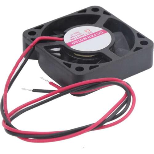 Motor Heat Dissipation DC Fan Low Noise DC12V 0.09A for Replacement