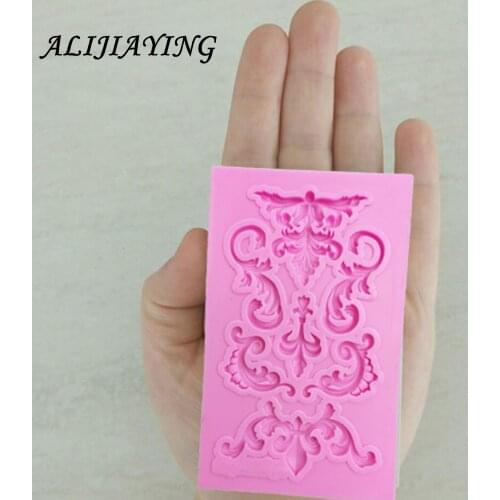 1Pcs Cake Border vine lace silicone mold fondant mold cake decorating tools chocolate mold Kitchen baking accessories D0984