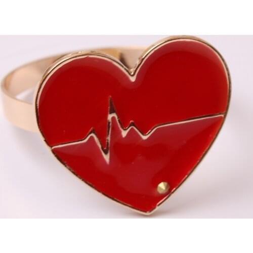 10PCS/Metal Red Love Napkin Ring Valentines Day Napkin Ring Desktop Decoration Used for Valentines Day Wedding Banquet