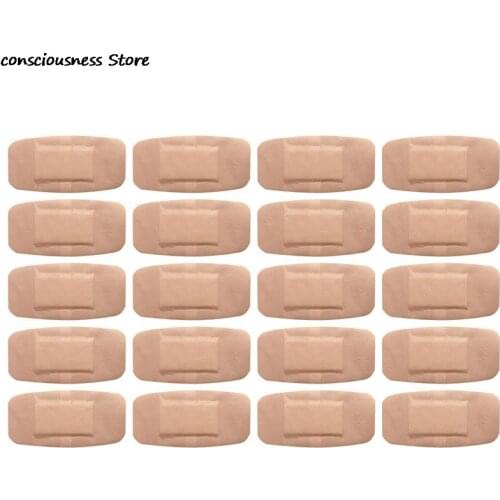 20Pcs 50*100mm First Aid Waterproof Wound Plaster Band Aid For Home Travel First Aid Kit Emergency Kits