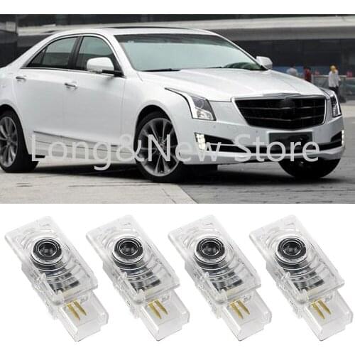 Car Door Light Logo Emblem Projector Laser Welcome Lamp LED Courtesy Luces Accessories For Cadillac SRX ATS-L XT5 XTS CTS CT6