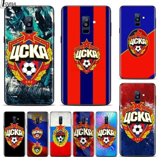 PFC CSKA Moscow Football Team For Samsung Galaxy A9S A9 A8S A8 A7 A750 A6S A6 A5 A3 Star Plus 2016 2017 2018 Soft Phone Case