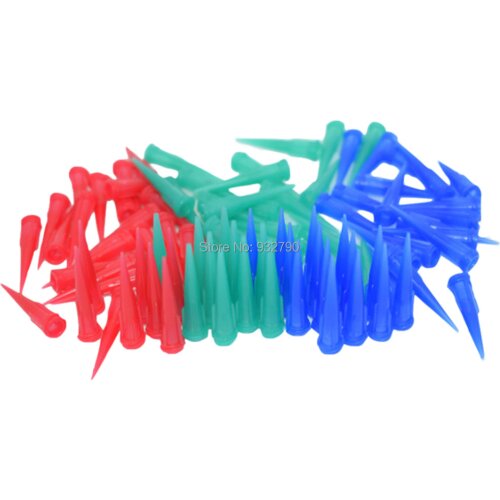 100pc 18G 22G 25G TT Glue Liquid Dispensing Needle Tapered Dispensing Tips Tapered Tip Smooth Flow Glue Liquid Dispenser Needles