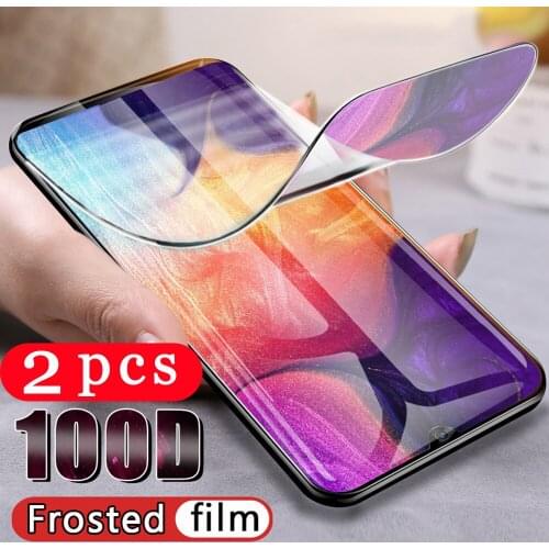 2Pcs for samsung galaxy A90 A80 A70 A60 A50 A40 A30 A20 hydrogel film A10 soft full cover protective film phone screen protector