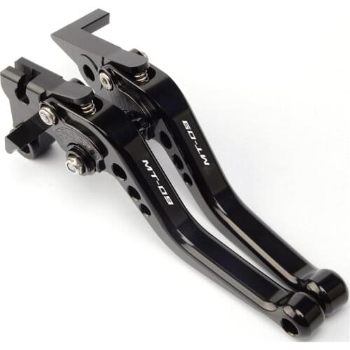 Modified Short 2-finger Brake Clutch Horn Handle Rod Applicable To Yamaha Mt09 Fz09 14-20 Years