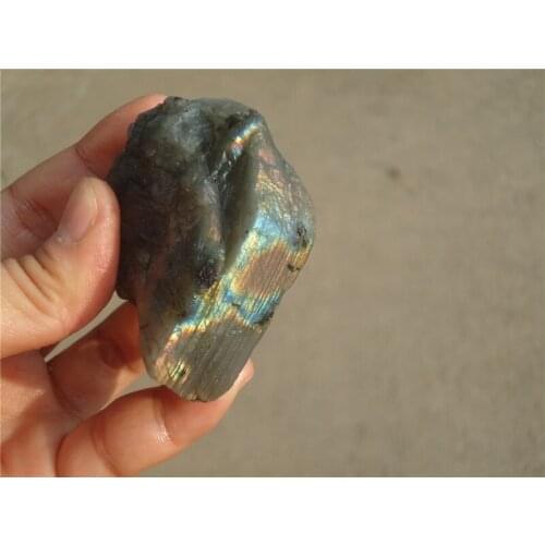 Labradorite 105g Natural Feldspar Flame Spectral Mineral Specimen PT1038