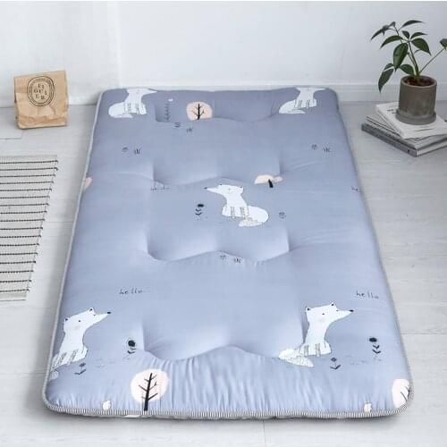 Soft Foldable Floor Ground Tatami Mattress students dormitory Thick warm Lazy topper Mattress Light Non-slip Mattress