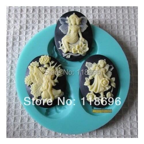 Modelling of The angel chocolate mold fondant Cake decoration mold The angel molds 100% Food grade material No.si370