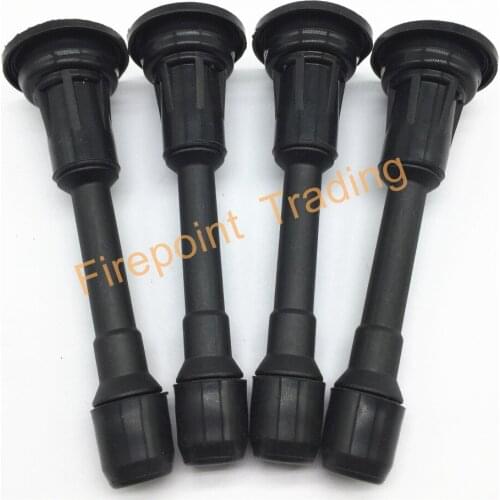 Set of 4 NEW Ignition Coil Repairs Rubber Boots for Nissan Qashqai Teana Micra 22448-JA00C 22448JA00C