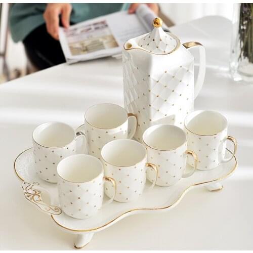 New Ceramic Mug Afternoon Tea Cup Set Hand-Painted Ceramic Coffee Pot