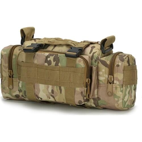 Sports outdoor hanging fishing waterproof running bag waist pocket camera tactical bag multi-functional 3P magic waist bag