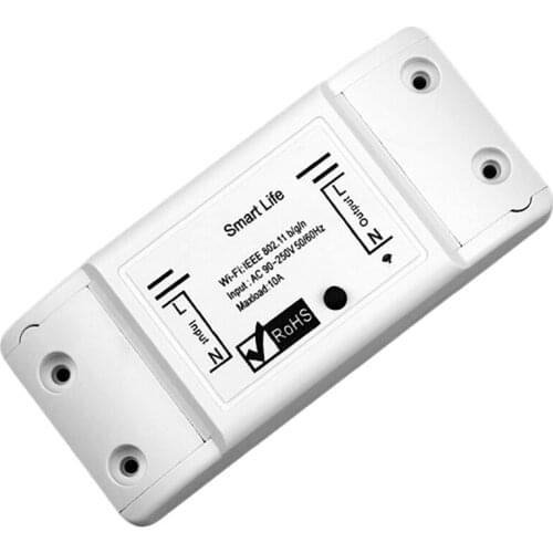 Smart Wifi Switch Relay Tuya Smart Life App Works For Google Home Mini Alexa Ifttt Smart Home Automation Module