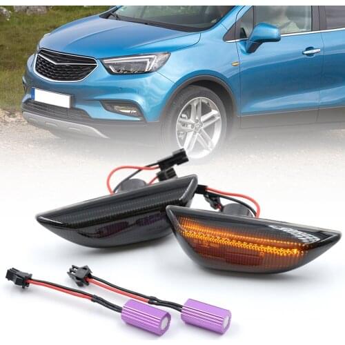 Amber LED Turn Signal Side Marker Light For For Opel Mokka X 2012-2019 Chevrolet Trax 2013-2019 Auto Accessory Lamp