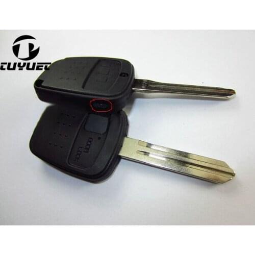 1 Button+ Side 1 Button FOB Key Case 2 Buttons Fix For Nissan A33 Remote Key Shell Blanks