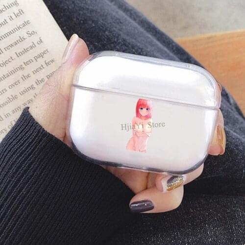 Hot Nakano Nino Quintessential Quintuplets Case For Airpods Pro Earphone Case For Airpods Wireless Bluetooth Case For AirPods 3