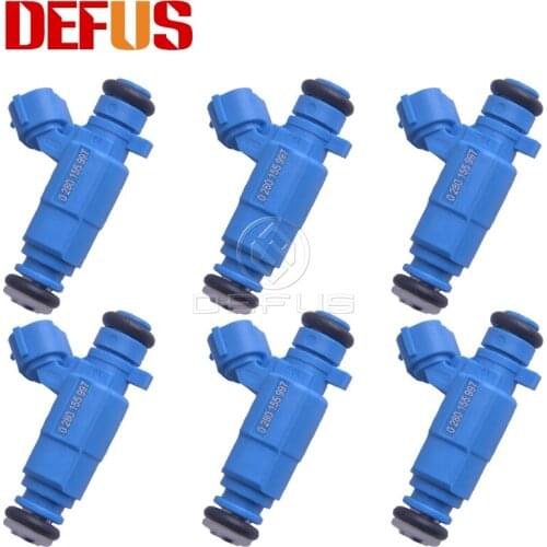 DEFUS 6PCS OEM 0280155997 06A906031Ad High quality Fuel Injector For Volkswagen Audi Seat Skoda Factory price New Arrival