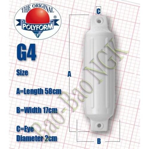 G4 United States imported POLYFORM anti inflatable sailing yacht fenders Fender inflatable ball