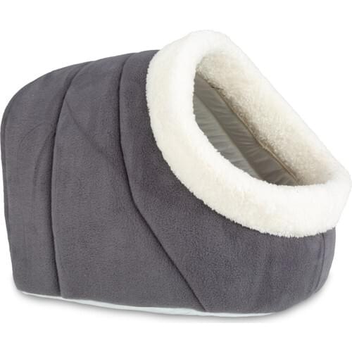 Gray Alaska Cat Bed Cat House Small breed Dogs and all races For Cat Fit Slot Type Cat Dog Bed