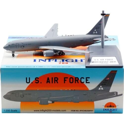 1/200 scale B767-200 US Air Force KC-46A Aerial tanker aircraft airplane models adult children toys for display show
