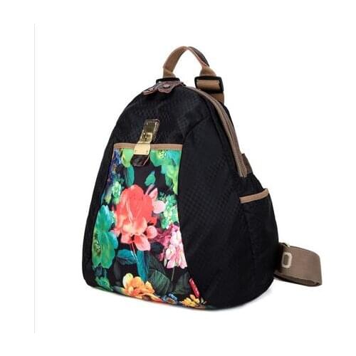 2021Fashionable printed womens bags new Oxford backpacks college students casual high-capacity travel backpacks