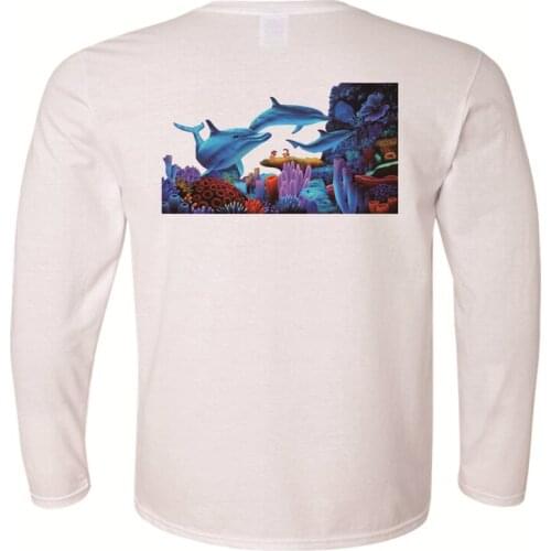 2021 Mens Tournament UV Protection Quick Dry Breathable Long Sleeve Coolmax Custom Bass Pro Sea Fishing Shirts Fishing Jersey