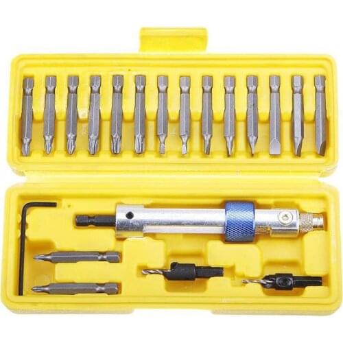 20-Piece Set High Speed Steel Bit Bit Wind Batch Double-Purpose Screwdriver