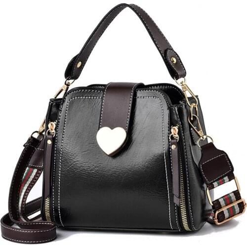 New Sweet fashion Small Summer Contrast Color PU Leather Crossbody Bags For Women Shoulder Messenger Handbags Lady Hand Bag