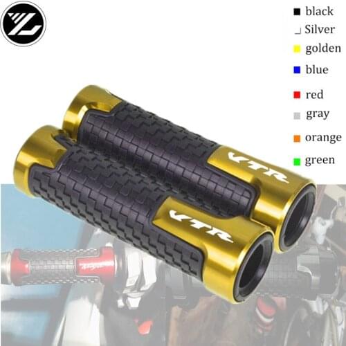 Handle 7/8"22mm Motorcycle handlebar grips & handle bar ends hand cap for Honda VTR1000F FIRESTORM VTR1000 VTR 1000 F 1998-2005