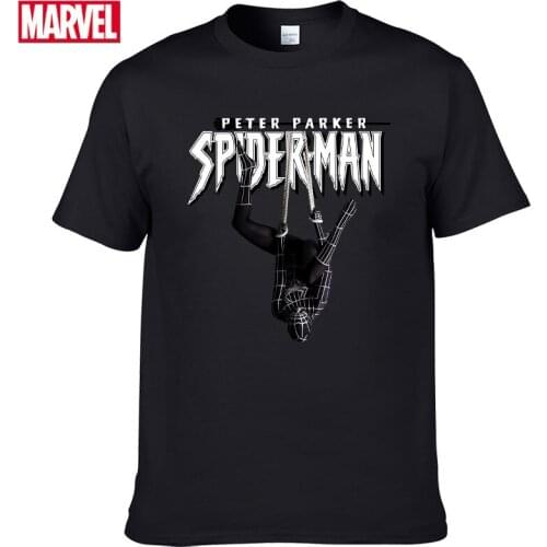 Marvel The Avengers spiderman t shirt Comfortable Breathable 100% cotton Fashion clothes for teens Summer oversized t shirt #81
