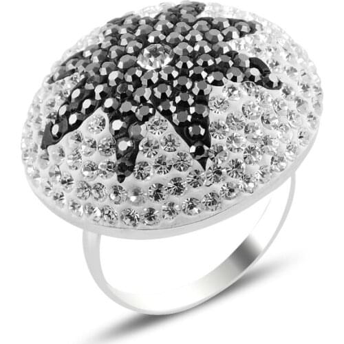 Silver 925 Sterling Zircon Stone Ring