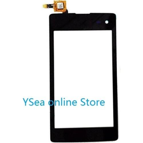 New 4.0" Black Front Panel Touch Screen for Acer Liquid m220 Digitizer sensor Mobile Phone glass display Replacement