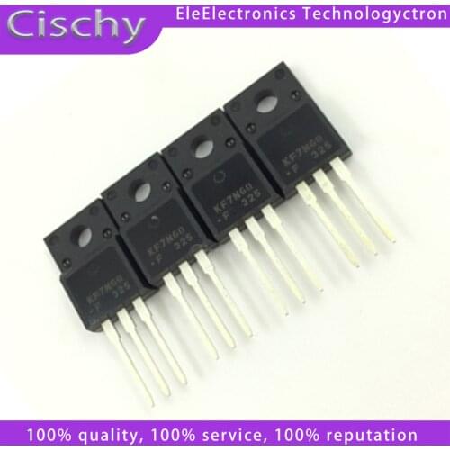 10PCS KF7N60 TO220 KF7N60F TO-220 7N60 TO-220F