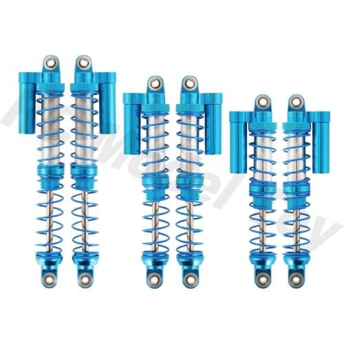 Dual Spring Oil Adjustable Metal Shock Absorber 90 100 110mm For 1/10 RC Crawler Axial SCX10 Wraith RR10 GEN8 Traxxas TRX4 TRX6