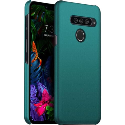 For LG G8 ThinQ Case Luxury Matte Hard PC Cover Case for LG G8S ThinQ Q60 K50 Stylo 5 Schockproof Protective Phone Cover Shell