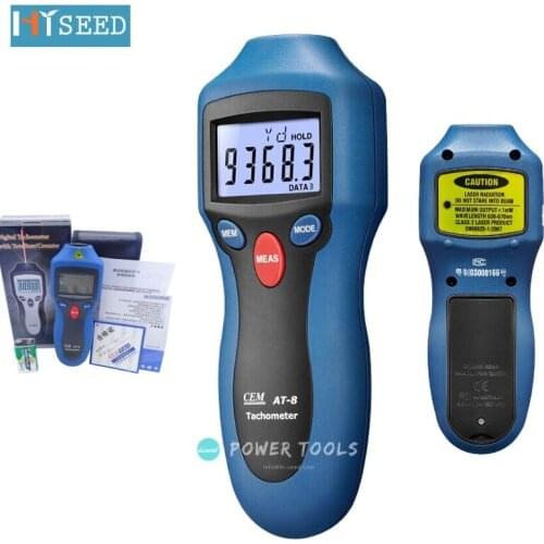 Double use Contact/non-contact tachometer, car tire, motor wind wheel speed meter
