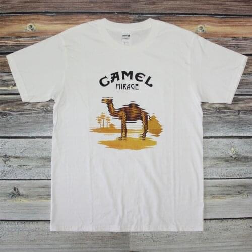 Camel T-Shirt Mirage English Progressive Rock Yes King Crimson White Tee