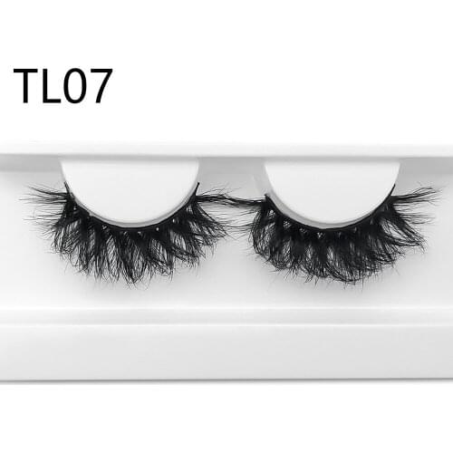 Wholesale mink eyelashes bulk 1/10/100pcs natural false eye lashes fluffy wispy 3d lashes False eyelash long soft TL
