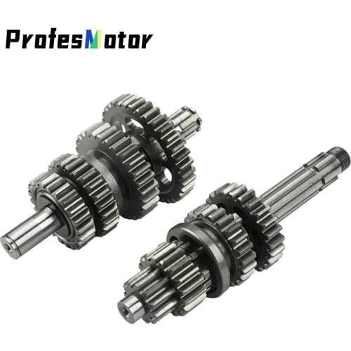 Transmission Gear Box Main Counter Shaft kit lf150 For Lifan 150 150CC 1P56FMJ Horizontal Kick Starter Engines Dirt Pit Bikes