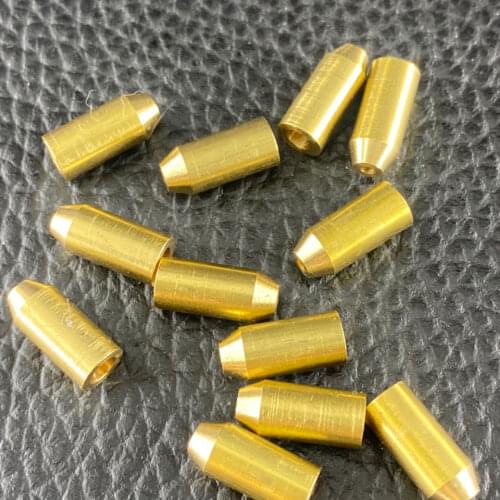 8pcs Brass Copper Nozzle Adapter For Dupont L2/Gatsby Reusable Gas Connector Refill Butane Lighter Gas Filling Inflatable Head