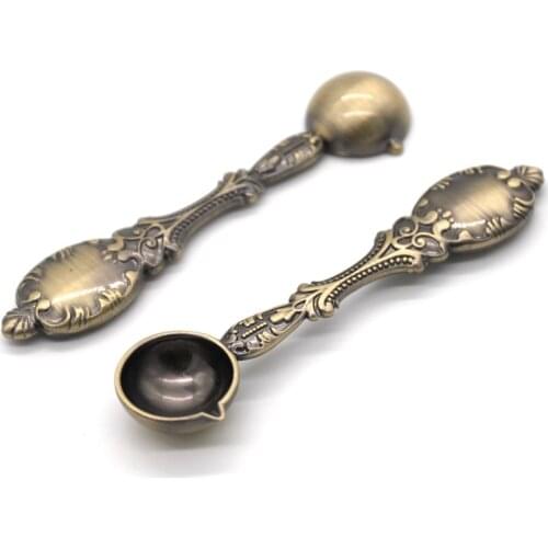 1Pcs Spoon Vintage Wax Sealing Spoon Melting Sealing Wax Stick Granule For Invitation Card Christmas 12x3cm Large Stamp