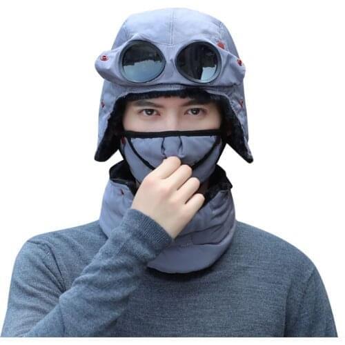 Men Women Ski Mask Beanie Cap Face Mask Winter Hunting Ear Warm Workout Hat bonnet chauffant casquette trucker Cap for Women