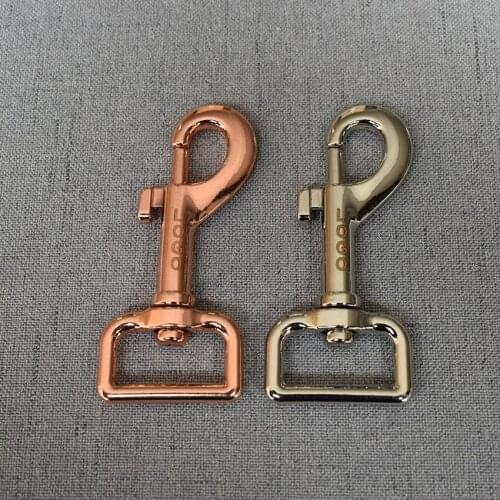 50 Pcs/Lot 32mm Metal Clasps Lobster Dog Collar Clips Snap Hook Provide Laser Engraving Service Customize LOGO DIY Accessories