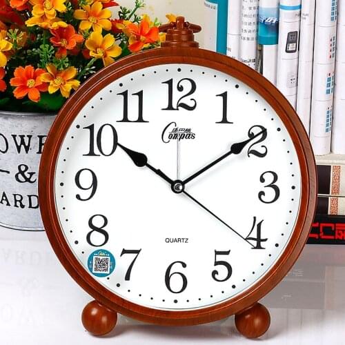 Fashion Simple Table Clock Plastic Modern Design Plastic Creative Nordic Table Clock Living Room Reloj Mesa Home Decor 50