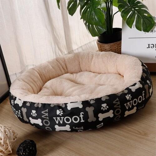 Washable Dog Bed Winter Warming Dog Beds Mats With Nonslip Bottom Dog House Bed For Large Small Dogs House Cushion For Dogs