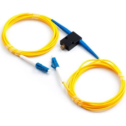 Single Mode simplex Inline Variable Fiber Optic Attenuators with connector LC/UPC1260-1650nm Fiber Attenuator 0-35dB