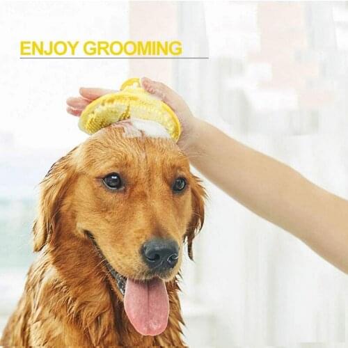Washing Glove Dog Cat Bath Brush Pets Silicone Comb Rubber Glove Hair Grooming Massaging Kitchen Cleaning Gloves