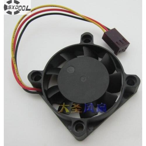 SXDOOL R124010DL DC 12V 0.10AMP 3connector 60mm 40x40x10mm Server Square Cooling Fan