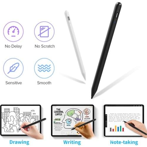 Universal Capacitive Stlus Touch Screen Pen Smart Pen for Apple Pencil 2 1 iPad Pro 11 12.9 2020 2018 2019 Air 4 7th 8th 애플펜슬
