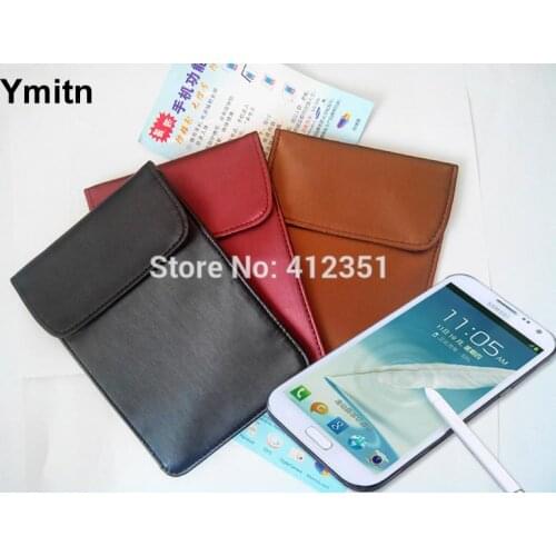 5.5'' New Ymitn GPS RFID Signal Blocker Prevents Tracking Cell Phone Anti-Spy signal isolator Blocker Pouch For iPhone 4 4s 5 5