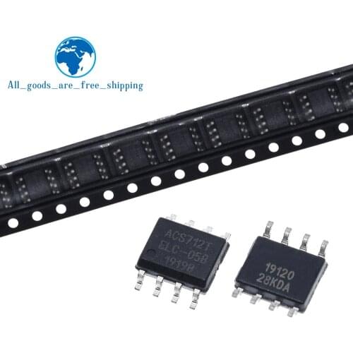 5PCS/LOT ALLEGRO ACS712 ACS712T ACS712ELCTR ACS712ELCTR-05B 5A 5V BI 8-SOIC CURRENT SENSOR IC (ACS712ELCTR-05B-T)